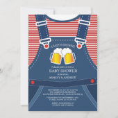 Schattigee BABY IS BROUWEN Baby shower Uitnodiging (Voorkant)