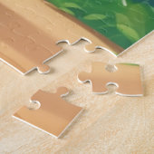 Schattigee Baby Kangoeroe met Naam Legpuzzel (Zijkant)