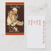 , Schattigee Baby, Kinderopvang, Aangepast Visitekaartje (Voorkant / Achterkant)