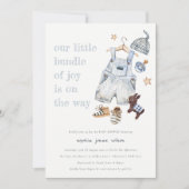 Schattigee Baby Kleding Essentials Blue Boy Baby s Kaart (Voorkant)