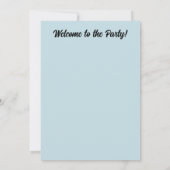 Schattigee Baby Koe Winter Kerstmis Waterverf Kaart (Achterkant)