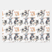 Schattigee baby koeien inpakpapier (Voorkant)