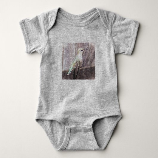 Schattigee Baby Kolibrie - Romper (Voorkant)
