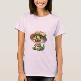 Schattigee Baby krokodil T-shirt