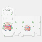 Schattigee Baby Lamb Baby shower gunstbox Bedankdoosjes (Ongevouwen)