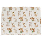 Schattigee baby-landbouwhuisdieren groot cadeauzakje (Voorkant)