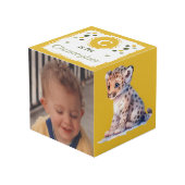 Schattigee baby Leopard fotonaam voor kwekerij gee Kubus (Voorkant hoekig)