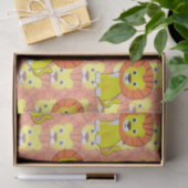 Schattigee Baby Lion All Over Print Pattern Tissuepapier (Geschenk)