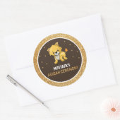 Schattigee Baby Lion Aqiqah Favor Sticker (Envelop)
