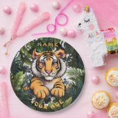 Schattigee Baby Lion Kinderen Papieren Bordje (Feest)