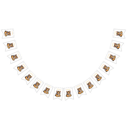 Schattigee Baby Lion Kinderen Vlaggetjes (Alle)