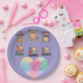 Schattigee Baby Love Bord – I ❤️ Mama & Parents De (Feest)