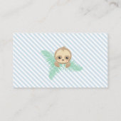 Schattigee Baby Luier Luier Raffle Ticket Baby sho Informatiekaartje (Achterkant)