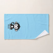 Schattigee Baby Monkey Drawing - Kawaii Nursery Ar Bad Handdoek (Handdoek)