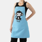 Schattigee Baby Monkey Drawing - Kawaii Nursery Ar Schort (Insitu)