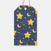 Schattigee Baby Olifant Custom Bedankt Cadeaulabel (Achterkant)