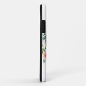 Schattigee Baby olifant in bloemenkrans Case-Mate iPhone Case (Achterkant/rechts)