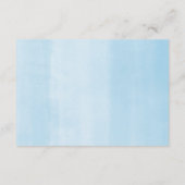 Schattigee baby olifant jongen baby shower boeken  informatiekaartje (Achterkant)