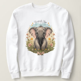 Schattigee Baby Olifant Kalf Wildflower Wanderlust Trui