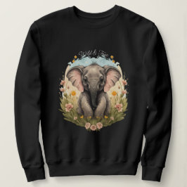 Schattigee Baby Olifant Kalf Wildflower Wanderlust Trui