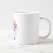 Schattigee Baby Olifant met Bril en Beanie Grote Koffiekop (Rechts)