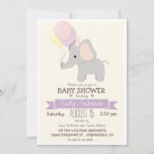 Schattigee Baby olifant, Oerwoud Zoo Animal Baby s Kaart (Voorkant)