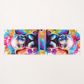 Schattigee Baby Olifant - Olifant Yoga Mats Yogamat (Voorkant (horizontaal))