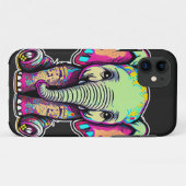 Schattigee Baby Olifant zit digitale illustratie Case-Mate iPhone Case (Achterkant (horizontaal))