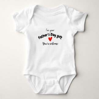 Schattigee Baby Outfit Vaderdag Gift Joke Romper