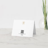 Schattigee Baby Owls Blank All Occasion Feestdagen Kaart (Achterkant)