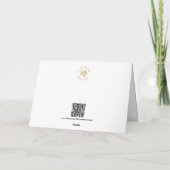 Schattigee Baby Owls Blank All Occasion Feestdagen Kaart (Achterkant)