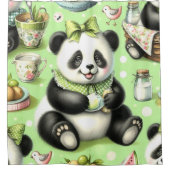 Schattigee Baby Panda Douchegordijn (Voorkant)