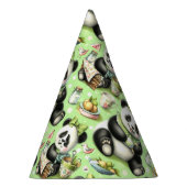 Schattigee Baby Panda Feesthoedjes (Rechts)