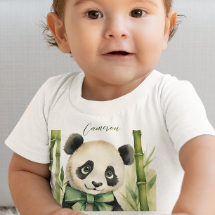 Schattigee Baby Panda Genderneutraal Romper