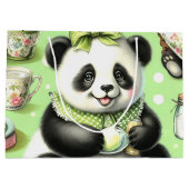 Schattigee Baby Panda Groot Cadeauzakje (Achterkant)