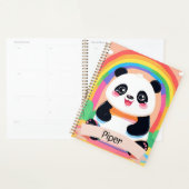 Schattigee Baby Panda Rainbow Planner (Display)
