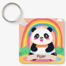 Schattigee Baby Panda Rainbow