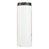 Schattigee Baby Panda Rainbow Thermosbeker (Achterkant)