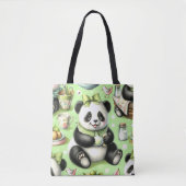  Schattigee Baby Panda Tote Bag (Voorkant)