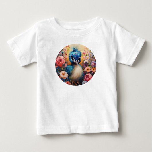 Schattigee Baby-pauw (Voorkant)