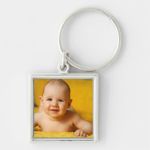Schattigee Baby Photo Premium Sleutelhanger