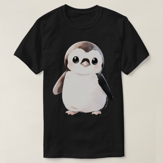 Schattigee baby pinguïn 4 t-shirt (Design voorkant)