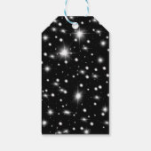 Schattigee baby Polar beer Kerstverlichting Sterre Cadeaulabel (Achterkant)