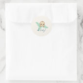 Schattigee Baby Sloth Baby shower Party Stickers (Tas)
