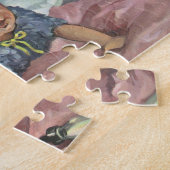 Schattigee Baby Spelen in Wieg, Kind Nap Time Legpuzzel (Zijkant)