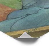 Schattigee Baby Spelen in Wieg, Kind Nap Time Poster (Hoek)