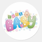 Schattigee Baby Stickers (Voorkant)