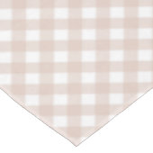 Schattigee Baby Thanksgiving Gingham Pattern Tafelkleed (Gekanteld)