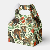 Schattigee Baby Tijger Naadloos Bedankdoosjes (Achterkant)