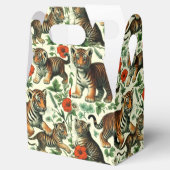 Schattigee Baby Tijger Naadloos Bedankdoosjes (Geopend)